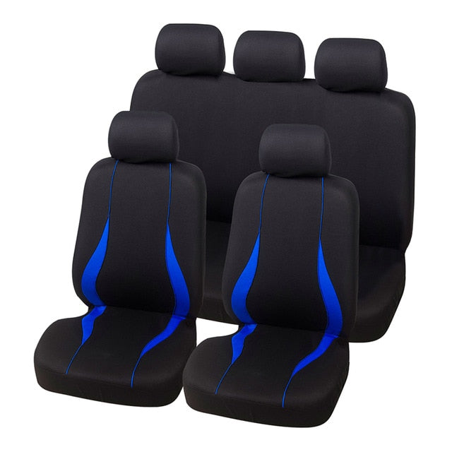 AUTOYOUTH Car Seat Covers Interior Accessories Airbag Compatible  Seat Cover For Toyota Camry Volkswagen Gray Car Seat Protector
