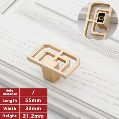 WV Classical Handle Solid Brass Black Gold Vintage Handles 96mm Ancient Cabinet Door Handles for Furniture Drawer Pulls Hardware