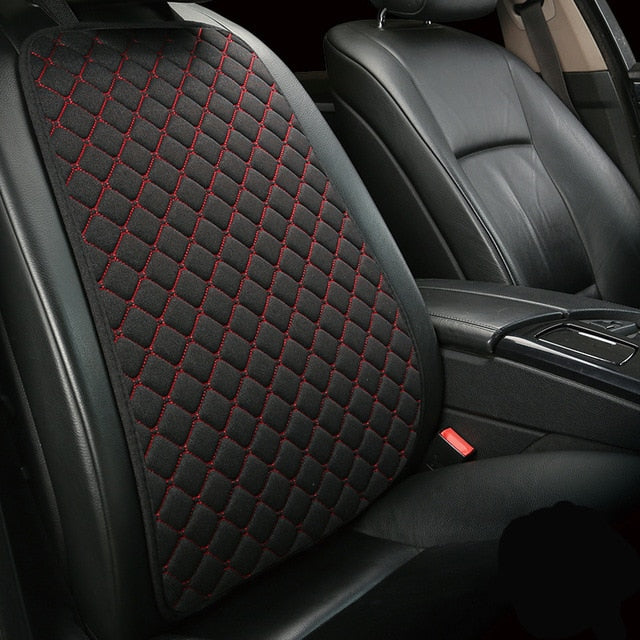 Car Seat Cover Protector Front Backrest Cushion Pad Mat Flax auto Breathable Protector seat Mat Pad Car Accessories