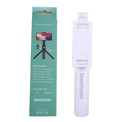 Lewinner 3in1 Wireless Bluetooth Selfie Stick for iphone/Android Foldable Handheld Monopod Shutter Remote Extendable Mini Tripod