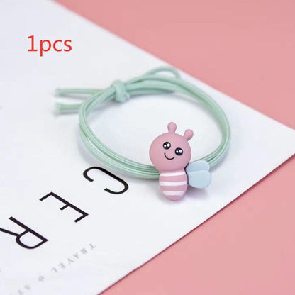 1000pcs/Pack Girls Colorful Hair Rope Small Disposable Rubber Bands Ponytail Holder Elastic Hair Bands Fashion Hair Accessories