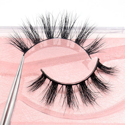 Visofree Mink Eyelashes 100% Cruelty free Handmade 3D Mink Lashes Full Strip Lashes Soft False Eyelashes Makeup  Lashes E11