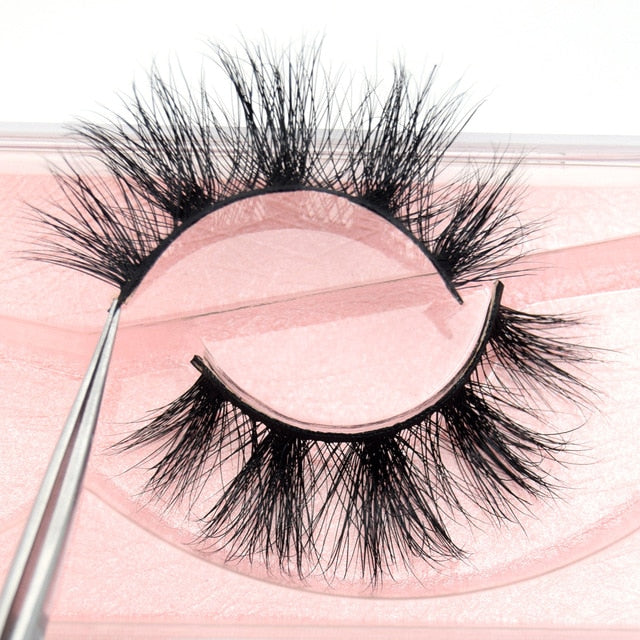 Visofree Mink Eyelashes 100% Cruelty free Handmade 3D Mink Lashes Full Strip Lashes Soft False Eyelashes Makeup  Lashes E11