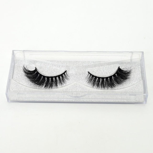 Visofree Mink Eyelashes 100% Cruelty free Handmade 3D Mink Lashes Full Strip Lashes Soft False Eyelashes Makeup  Lashes E11