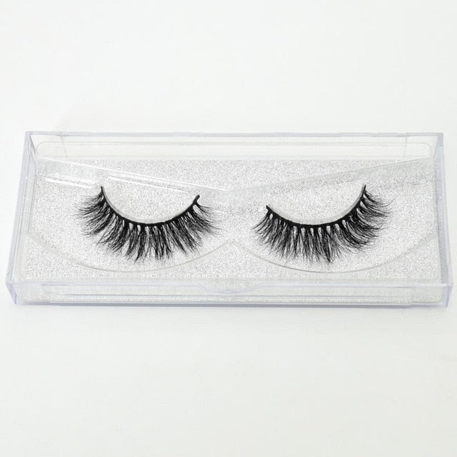 Visofree Mink Eyelashes 100% Cruelty free Handmade 3D Mink Lashes Full Strip Lashes Soft False Eyelashes Makeup  Lashes E11