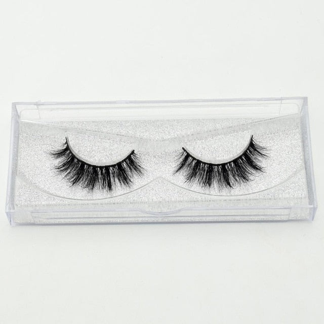 Visofree Mink Eyelashes 100% Cruelty free Handmade 3D Mink Lashes Full Strip Lashes Soft False Eyelashes Makeup  Lashes E11