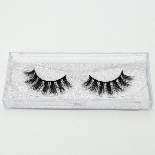 Visofree Mink Eyelashes 100% Cruelty free Handmade 3D Mink Lashes Full Strip Lashes Soft False Eyelashes Makeup  Lashes E11