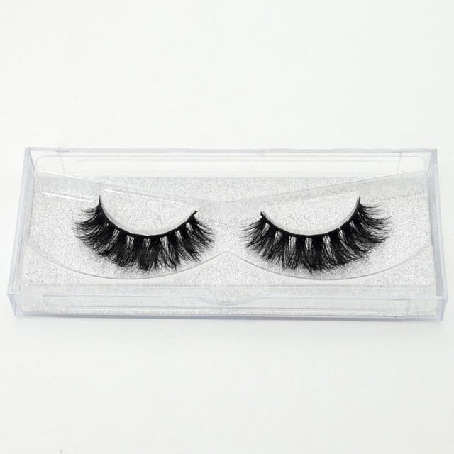 Visofree Mink Eyelashes 100% Cruelty free Handmade 3D Mink Lashes Full Strip Lashes Soft False Eyelashes Makeup  Lashes E11