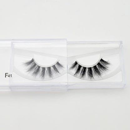 Visofree Mink Eyelashes 100% Cruelty free Handmade 3D Mink Lashes Full Strip Lashes Soft False Eyelashes Makeup  Lashes E11