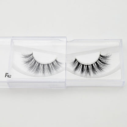 Visofree Mink Eyelashes 100% Cruelty free Handmade 3D Mink Lashes Full Strip Lashes Soft False Eyelashes Makeup  Lashes E11