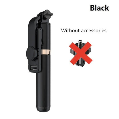 FANGTUOSI aluminum alloy Wireless Bluetooth Selfie Stick Foldable Monopods Universal Tripod for Smartphones for Action Cameras