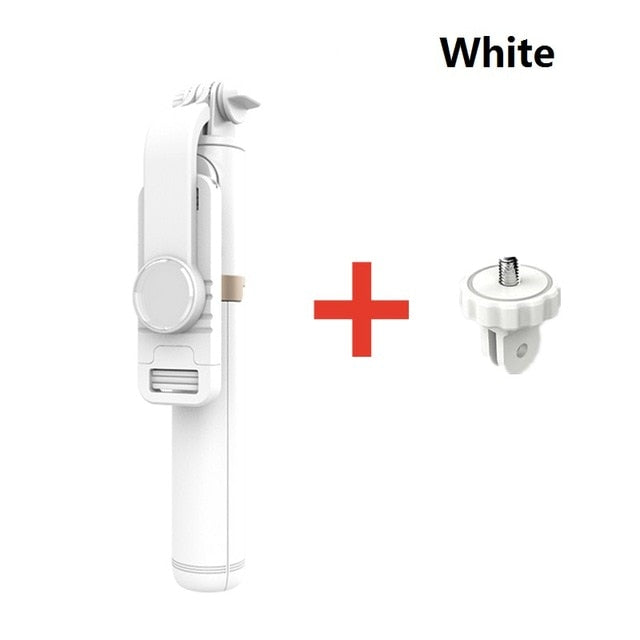 FANGTUOSI aluminum alloy Wireless Bluetooth Selfie Stick Foldable Monopods Universal Tripod for Smartphones for Action Cameras