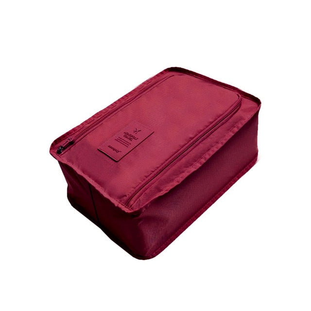 New Multifunction Travel Storage Bag Nylon 6 Colors Portable Organizer Bags Shoe Sorting Pouch Hot Sale