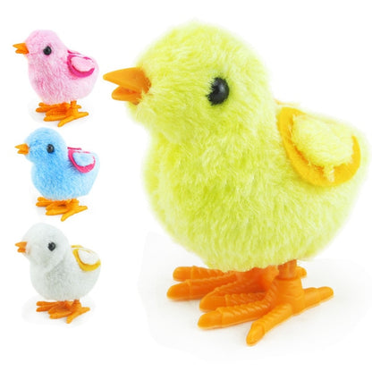 1 Pieces Baby Funny Kids Toys Spring Clockwork Toy Mini Pull Back Jumping Frog/Dog/Lion Wind Up Toys for Children Boys