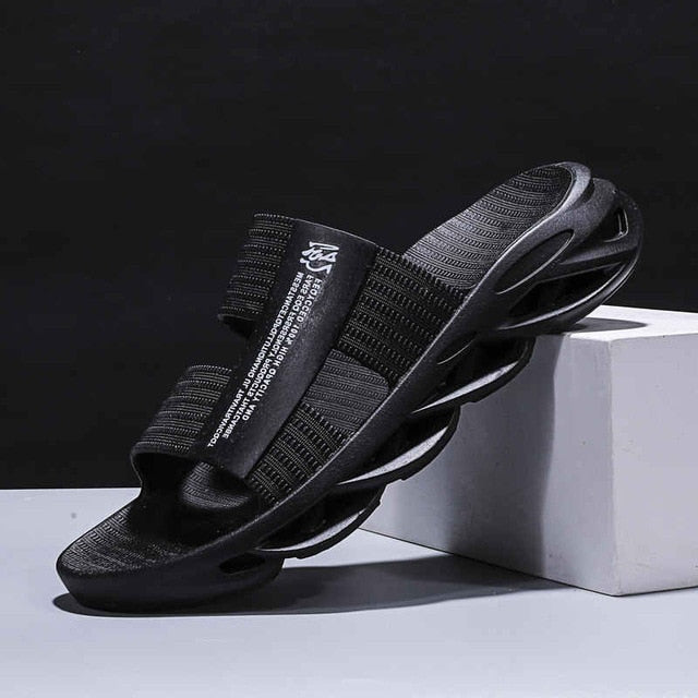 Fashion Men's Slippers 2020 Lightweight Men Casual Shoes Comfortable Slippers Home Non-slip Designer Slipper Handmade Soft NA44