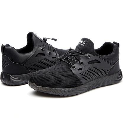 Women And Men's Steel-Toe Work Safety Sport Shoes Casual Breathable Outdoor Sneakers Puncture Proof Boots Comfortable Shoes