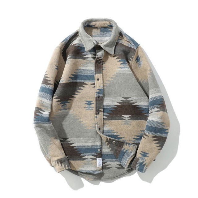 GONTHWID Hip Hop Tie Dye Snap Button Long Sleeve Shirts Men Fashion Casual Streetwear Dress Shirt Coats Male Hipster Shirts Tops