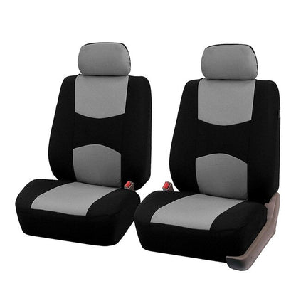 AUTOYOUTH Unique Flat Cloth Car Seat Cover ( Detachable Headrests and Solid Bench) Interior Accessories Universal Car Seat Cover