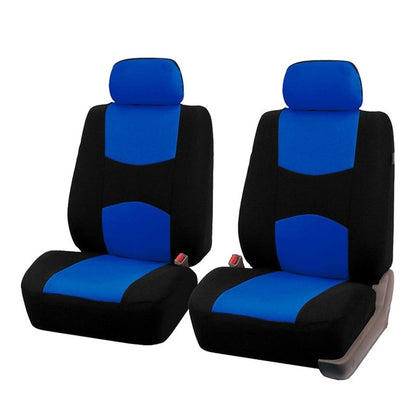 AUTOYOUTH Unique Flat Cloth Car Seat Cover ( Detachable Headrests and Solid Bench) Interior Accessories Universal Car Seat Cover