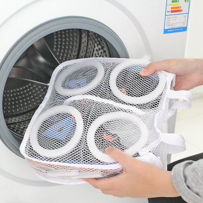 2020 New Arrival fashion Storage Organizer Bags Mesh Laundry Shoes Bags Dry Shoe Organizer Portable Washing Bags Organizer 62319