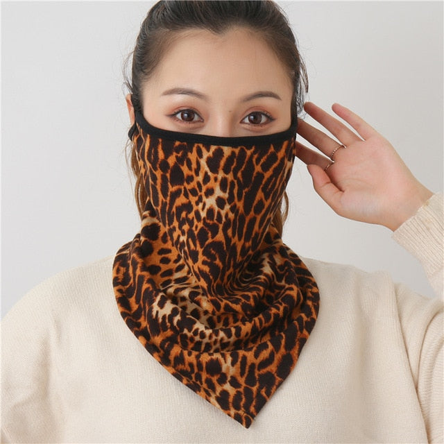 2020 New Women Winter Scarves Cotton Feeling Mask Man Neck Scarf Rings Headband Soft Warm Face Scarfs Masks