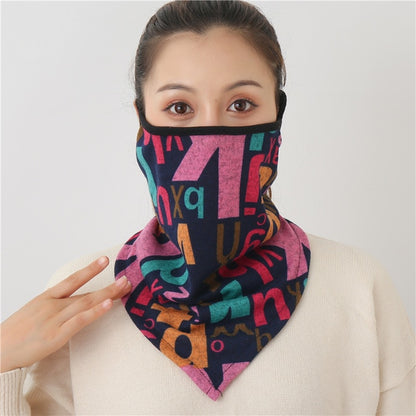 2020 New Women Winter Scarves Cotton Feeling Mask Man Neck Scarf Rings Headband Soft Warm Face Scarfs Masks