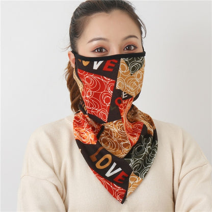 2020 New Women Winter Scarves Cotton Feeling Mask Man Neck Scarf Rings Headband Soft Warm Face Scarfs Masks