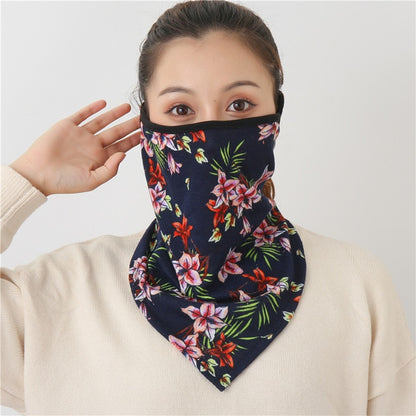 2020 New Women Winter Scarves Cotton Feeling Mask Man Neck Scarf Rings Headband Soft Warm Face Scarfs Masks