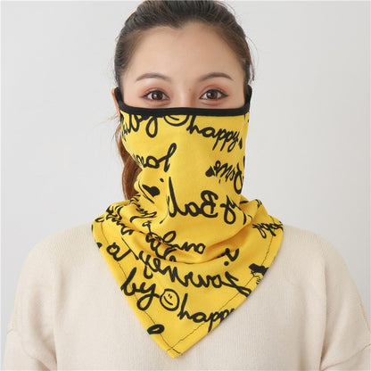 2020 New Women Winter Scarves Cotton Feeling Mask Man Neck Scarf Rings Headband Soft Warm Face Scarfs Masks