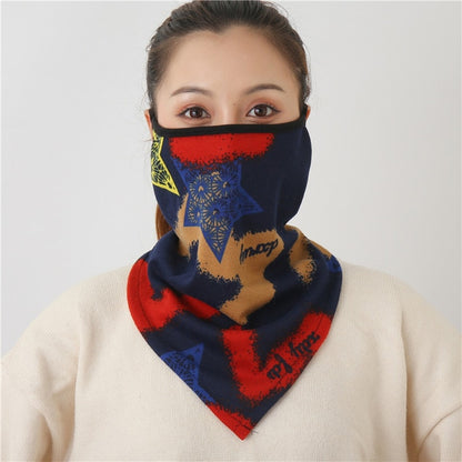 2020 New Women Winter Scarves Cotton Feeling Mask Man Neck Scarf Rings Headband Soft Warm Face Scarfs Masks