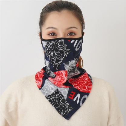 2020 New Women Winter Scarves Cotton Feeling Mask Man Neck Scarf Rings Headband Soft Warm Face Scarfs Masks
