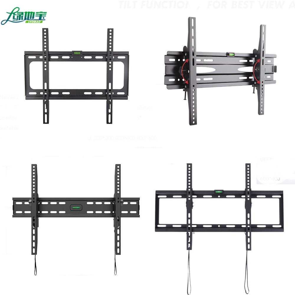 LVDIBAO Universal TV Wall Mount Fixed Bracket For 26''-55'' Flat Screen Load Up To 50 kg Monitor Wall Mount Bracket
