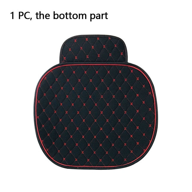 Flax car seat cover breathable comfortable car seat cushion summer and autumn car interior Linen universal size car cape shawl