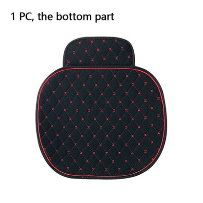 Flax car seat cover breathable comfortable car seat cushion summer and autumn car interior Linen universal size car cape shawl