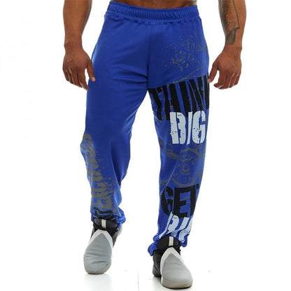 2020 Sweat pants new men's clothing pants Leisure squat Loose street hip hop Fashion letter trend joggers Fitness sweat pants