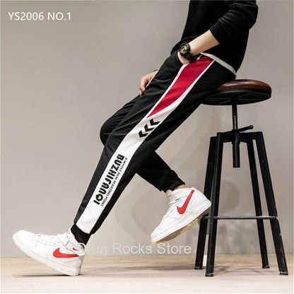 Teenagers Hiphop Men Harem Pants Elastic Sweatpants Sports Jogging Plus Size Large 6XL 7XL 8XL 9XL Boys Students Trousers Jogger