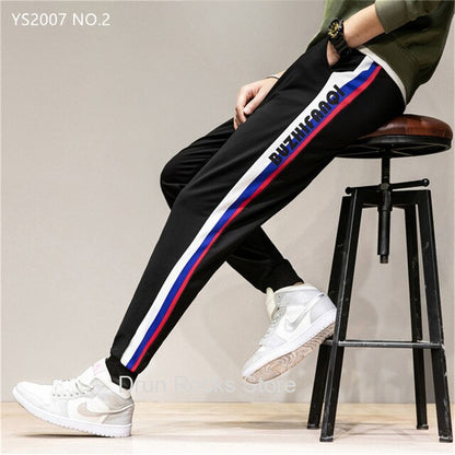 Teenagers Hiphop Men Harem Pants Elastic Sweatpants Sports Jogging Plus Size Large 6XL 7XL 8XL 9XL Boys Students Trousers Jogger
