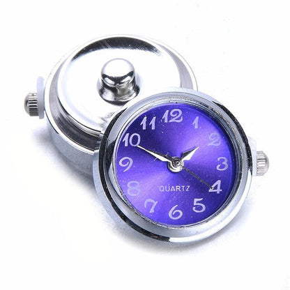 DIY 18mm Glass Watch Snap Interchangeable Jewelry Accessory Can Move Replaceable Snap Buttons Jewelry for Snaps Bracelet