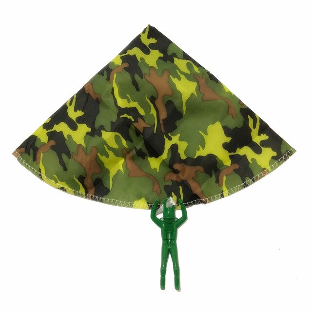 TOBEFU Hand Throwing Mini Soldier Parachute Toys For Kids Fun Play Outdoor Sports Game Children's Educational Gifts
