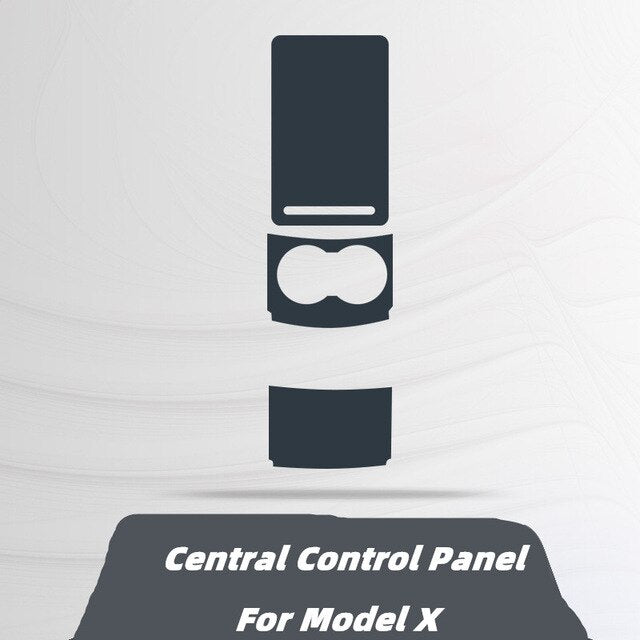 for Tesla model 3  S X Car accessories Central control navigation protection sticker for model3 Dcoration transparent film