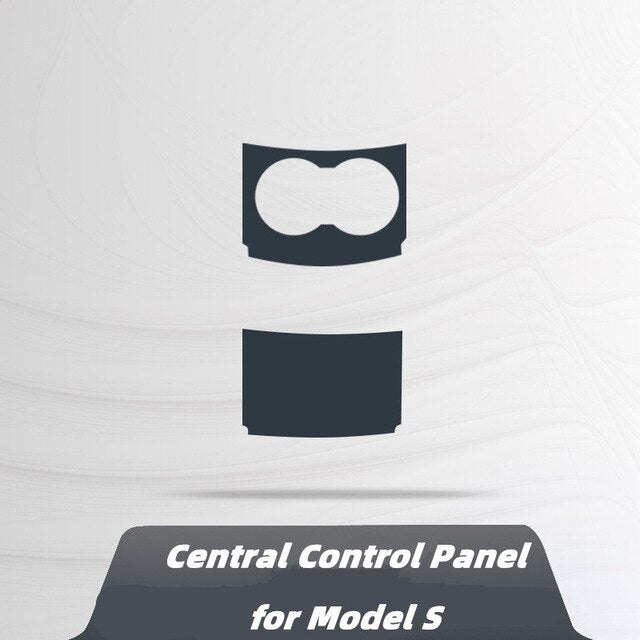 for Tesla model 3  S X Car accessories Central control navigation protection sticker for model3 Dcoration transparent film