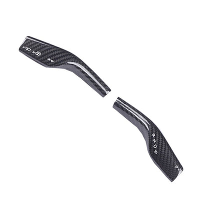 wiper gear lever gear decorative stickers Cover Carbon Fiber Pattern For Tesla Model 3 Model Y