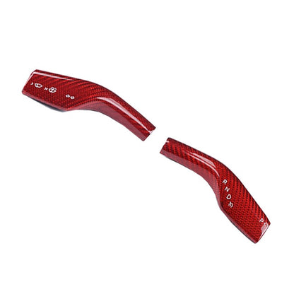 wiper gear lever gear decorative stickers Cover Carbon Fiber Pattern For Tesla Model 3 Model Y