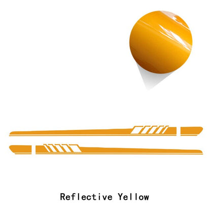2 Pcs Car Door Side Skirt Stripes Sill Sticker Body Vinyl Decal For Tesla Model 3 /Model S /Model X /Model Y  Accessories