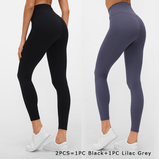 Nepoagym 25" RHYTHM Women Yoga Leggings No Front Seam Buttery Soft Woman Workout Leggins Pant for Gym Sports Fitness