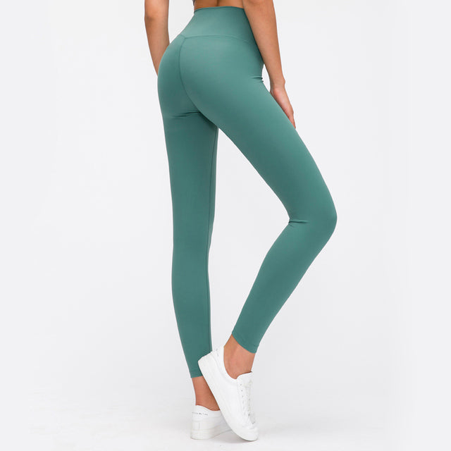 Nepoagym 25" RHYTHM Women Yoga Leggings No Front Seam Buttery Soft Woman Workout Leggins Pant for Gym Sports Fitness
