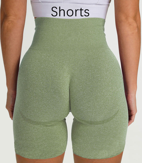 Women Seamless Sports Leggings High Waist Fitness Leggings Push Up Yoga Leggings Gym Clothing Sports Workout Pants