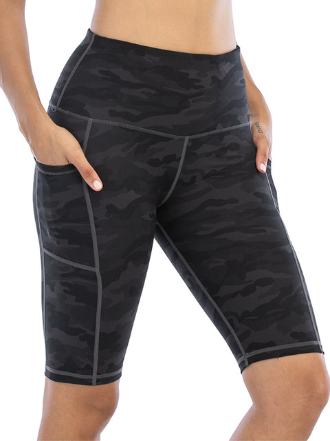 CHRLEISURE Sport Leggings Women High Waist Fitness Leggings with Pockets Gym Leggings Women Clothing