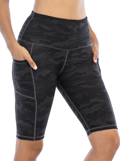 CHRLEISURE Sport Leggings Women High Waist Fitness Leggings with Pockets Gym Leggings Women Clothing