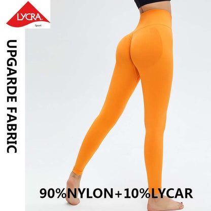 High Waist  Push Up Seamless Sport Legging  Women Yoga Pants Super Stretchy Gym Workout  Tights Sport Leggings Running Pants